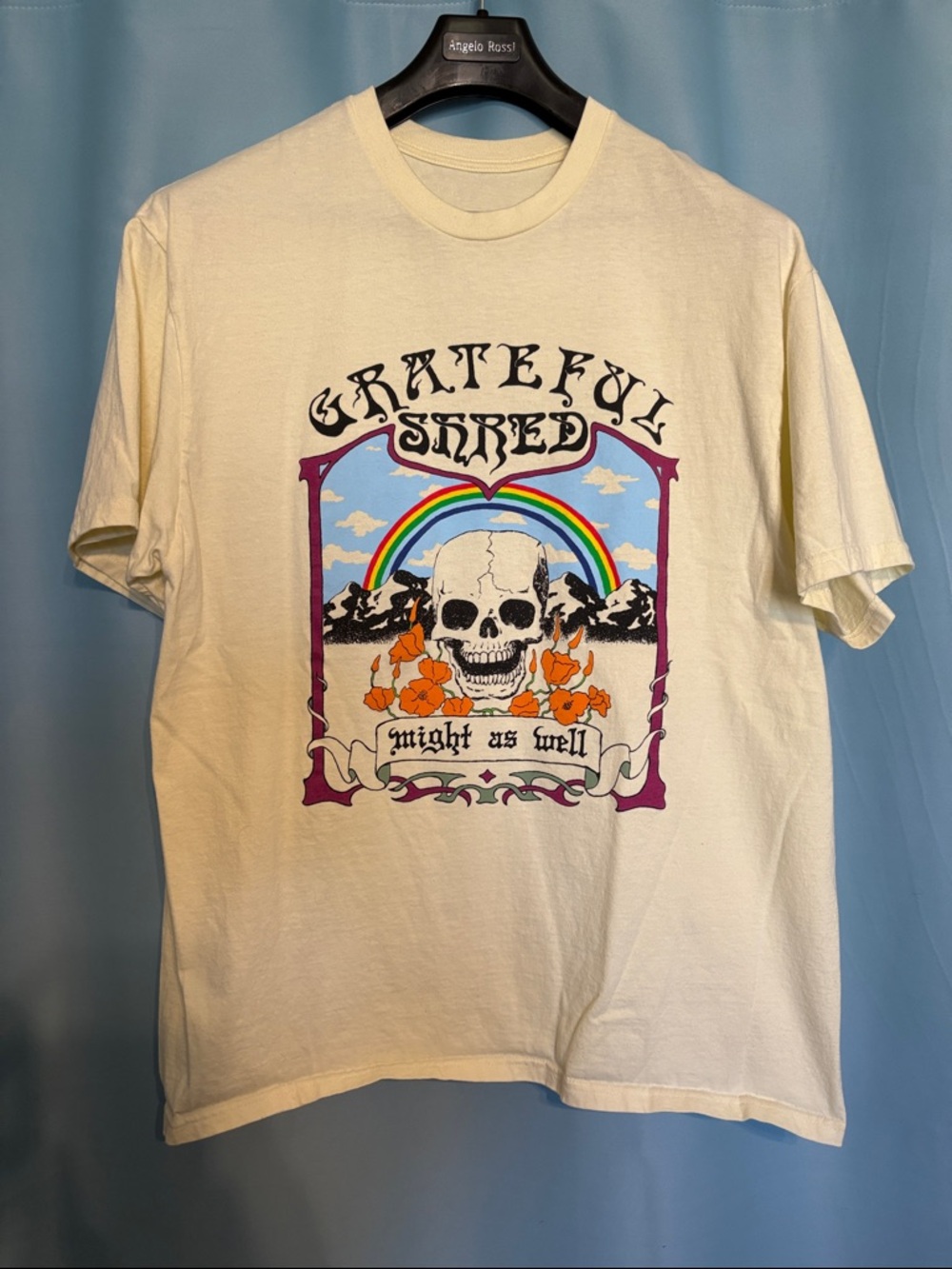 Grateful Shred 'Might As Well' Graphic Tee - Cream
